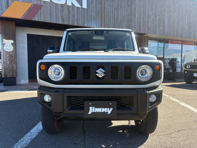 ジムニー XC 衝突軽減ブレーキ Bluetooth バックカメラ 7inナビ フルセグTV ドラレコ ETC シートヒーター ミラーヒーター CD DVD再生 誤発進抑制装置 横滑り防止装置 ABS (パール)(3枚目)