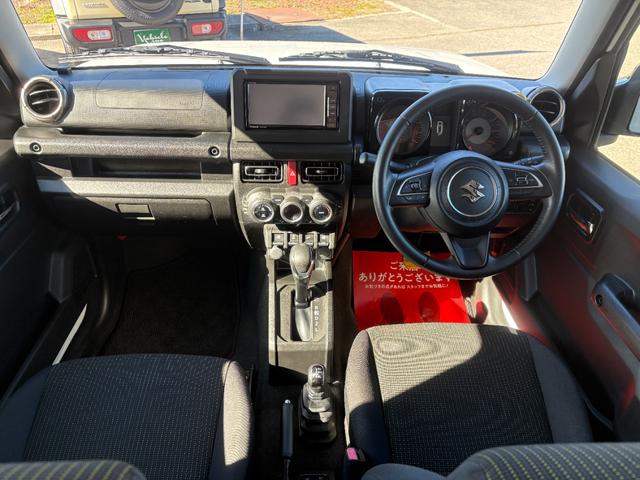 ジムニー XC 衝突軽減ブレーキ Bluetooth バックカメラ 7inナビ フルセグTV ドラレコ ETC シートヒーター ミラーヒーター CD DVD再生 誤発進抑制装置 横滑り防止装置 ABS (パール)(13枚目)