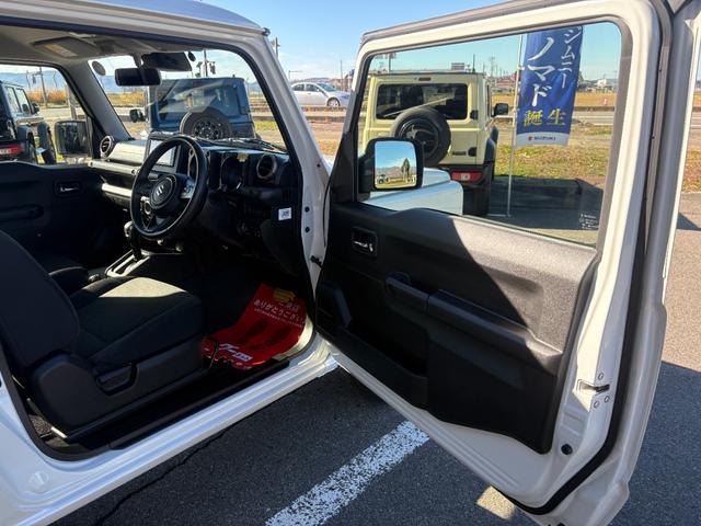 ジムニー XC 衝突軽減ブレーキ Bluetooth バックカメラ 7inナビ フルセグTV ドラレコ ETC シートヒーター ミラーヒーター CD DVD再生 誤発進抑制装置 横滑り防止装置 ABS (パール)(19枚目)