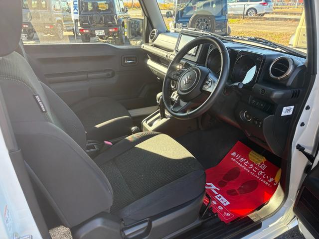 ジムニー XC 衝突軽減ブレーキ Bluetooth バックカメラ 7inナビ フルセグTV ドラレコ ETC シートヒーター ミラーヒーター CD DVD再生 誤発進抑制装置 横滑り防止装置 ABS (パール)(20枚目)