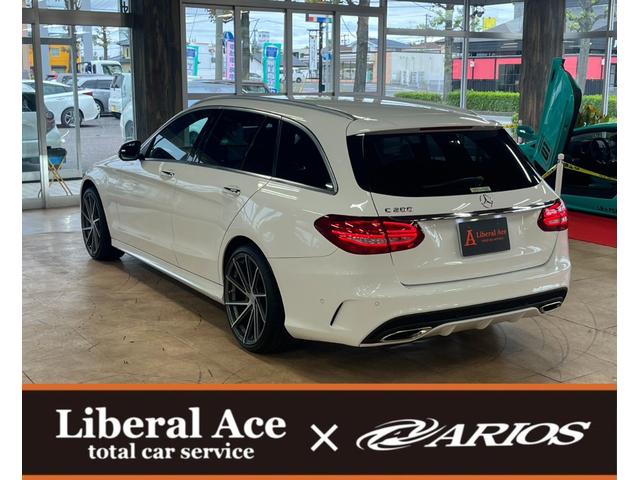 Ｃクラスステーションワゴン Ｃ２００　ステーションワゴン　スポーツ本革仕様　★ターボ★ナビ★テレビ★バックカメラ★ＥＴＣ★メモリーシート★シートヒーター★電動式パーキングブレーキ★ステアリングヒーター★レーンアシスト★サイドエアバック★オートクルーズコントロール★（10枚目）