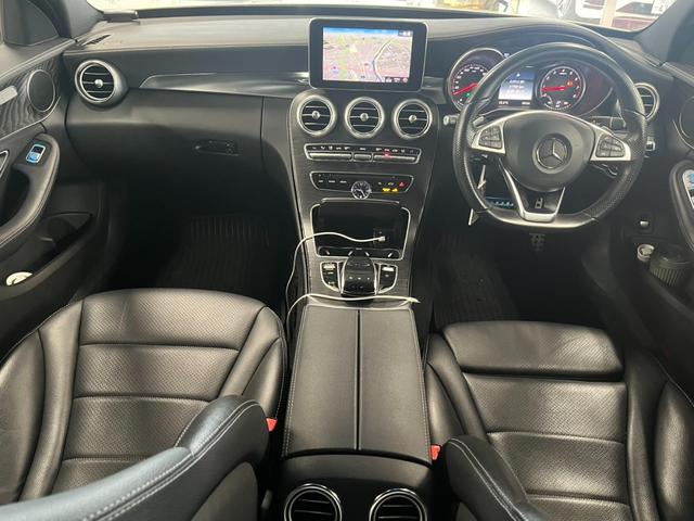Ｃクラスステーションワゴン Ｃ２００　ステーションワゴン　スポーツ本革仕様　★ターボ★ナビ★テレビ★バックカメラ★ＥＴＣ★メモリーシート★シートヒーター★電動式パーキングブレーキ★ステアリングヒーター★レーンアシスト★サイドエアバック★オートクルーズコントロール★（55枚目）