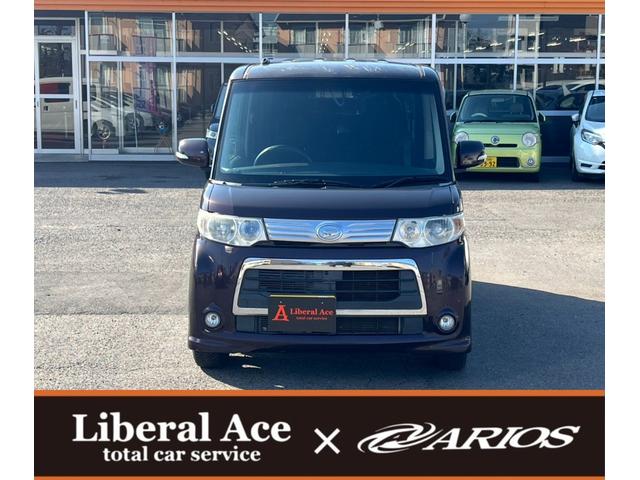 タント カスタムＲＳ　★ＩＣ付きターボ★ナビ★テレビ★バックカメラ★デジタルインナーミラー★片側電動スライドドア★ＥＴＣ★ベンチシート★ＨＩＤヘッドライト★カラーコードＲ４９ミスティックレッドクリスタルメタリック★（3枚目）