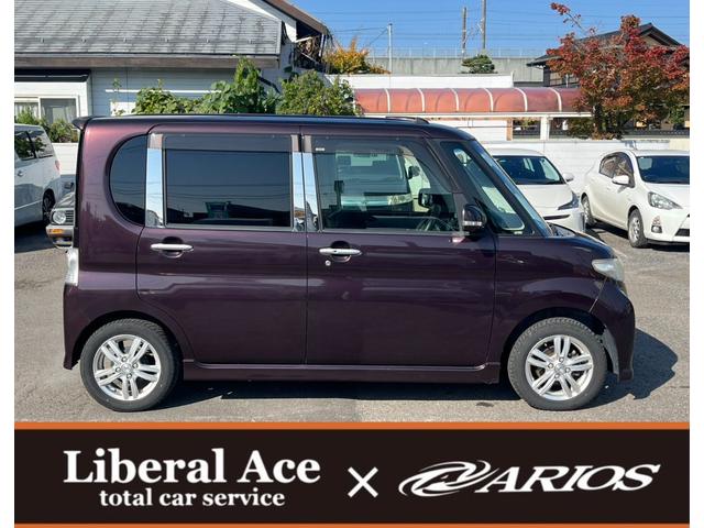 タント カスタムＲＳ　★ＩＣ付きターボ★ナビ★テレビ★バックカメラ★デジタルインナーミラー★片側電動スライドドア★ＥＴＣ★ベンチシート★ＨＩＤヘッドライト★カラーコードＲ４９ミスティックレッドクリスタルメタリック★（5枚目）