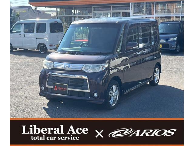 タント カスタムＲＳ　★ＩＣ付きターボ★ナビ★テレビ★バックカメラ★デジタルインナーミラー★片側電動スライドドア★ＥＴＣ★ベンチシート★ＨＩＤヘッドライト★カラーコードＲ４９ミスティックレッドクリスタルメタリック★（8枚目）