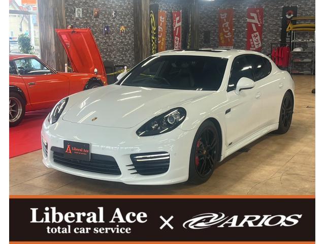 パナメーラ GTS ★車検令和8年9月★4WD★ナビ★テレビ★バックカメラ★電動式パーキングブレーキ★エアサスペンション★ブレーキキャリパー★ガラスサンルーフ★本革シート★全席シートヒーター★全周囲カメラ★(8枚目)