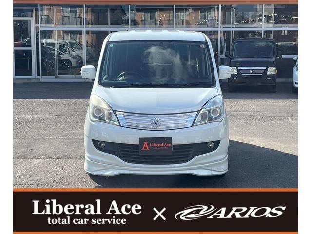 ソリオ Ｓ　★車検令和８年１月★ナビ★テレビ★バックカメラ★ＥＴＣ★両側電動スライドドア★ＨＩＤヘッドライト★オートライト★サイドエアバック★フルフラット★スマートキー★ウォークスルー★フロントフォグランプ★（3枚目）