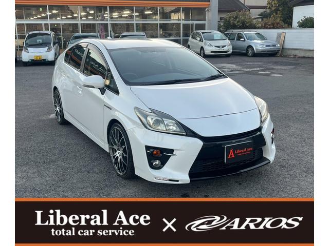 プリウス Ｓツーリングセレクション・Ｇ’ｓ　★車検令和９年４月★ナビ★テレビ★バックカメラ★ＥＴＣ★寒冷地仕様★ＨＩＤヘッドライト★アイドリングストップ★ＲＡＹＳ１９インチアルミホイール★サイドカーテンエアバック★横滑り防止システム★（7枚目）