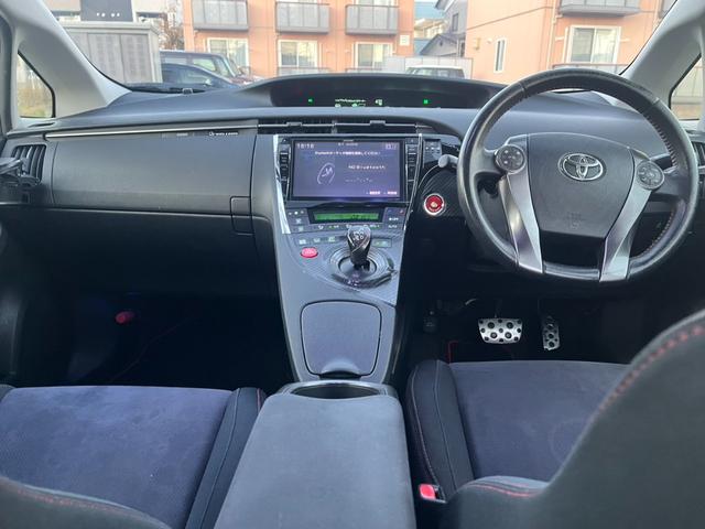 プリウス Ｓツーリングセレクション・Ｇ’ｓ　★車検令和９年４月★ナビ★テレビ★バックカメラ★ＥＴＣ★寒冷地仕様★ＨＩＤヘッドライト★アイドリングストップ★ＲＡＹＳ１９インチアルミホイール★サイドカーテンエアバック★横滑り防止システム★（47枚目）