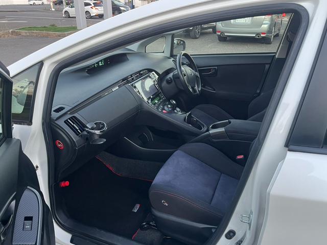 プリウス Ｓツーリングセレクション・Ｇ’ｓ　★車検令和９年４月★ナビ★テレビ★バックカメラ★ＥＴＣ★寒冷地仕様★ＨＩＤヘッドライト★アイドリングストップ★ＲＡＹＳ１９インチアルミホイール★サイドカーテンエアバック★横滑り防止システム★（52枚目）