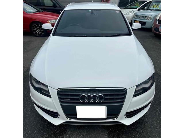 Ａ４アバント ２．０ＴＦＳＩクワトロ　４ＷＤ　ターボ　ＴＶ　クリアランスソナー　ＨＩＤ　パワーシート　スマートキー　電動格納ミラー　７速ＡＴ　２２５／５０Ｒ１７アルミホイル　ＡＢＳ　ＣＤ　エアコン　パワーステアリング　パワーウィンドウ（2枚目）