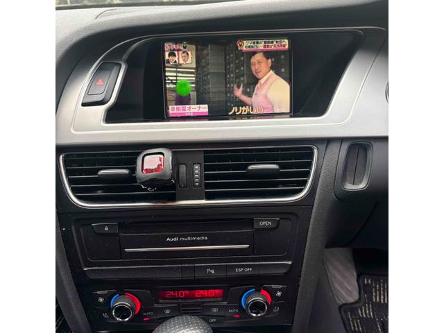 Ａ４アバント ２．０ＴＦＳＩクワトロ　４ＷＤ　ターボ　ＴＶ　クリアランスソナー　ＨＩＤ　パワーシート　スマートキー　電動格納ミラー　７速ＡＴ　２２５／５０Ｒ１７アルミホイル　ＡＢＳ　ＣＤ　エアコン　パワーステアリング　パワーウィンドウ（12枚目）