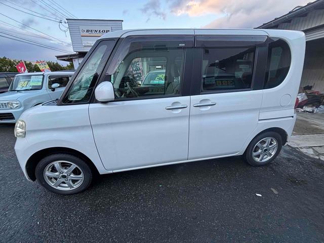 タント Ｘ　４ＷＤ　電動スライドドア　ナビ　ＴＶ　バックカメラ　スマートキー　ベンチシート　ＣＶＴ　ＡＢＳ　ＤＶＤ　ＣＤ　ＵＳＢ　アルミホイール　スタッドレス装着　エアコン（22枚目）