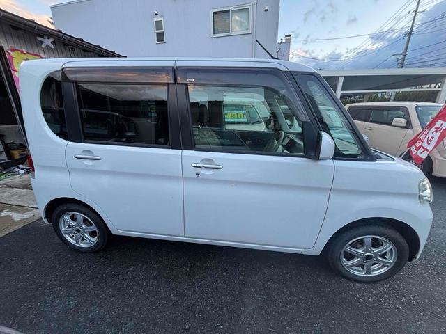 タント Ｘ　４ＷＤ　電動スライドドア　ナビ　ＴＶ　バックカメラ　スマートキー　ベンチシート　ＣＶＴ　ＡＢＳ　ＤＶＤ　ＣＤ　ＵＳＢ　アルミホイール　スタッドレス装着　エアコン（35枚目）