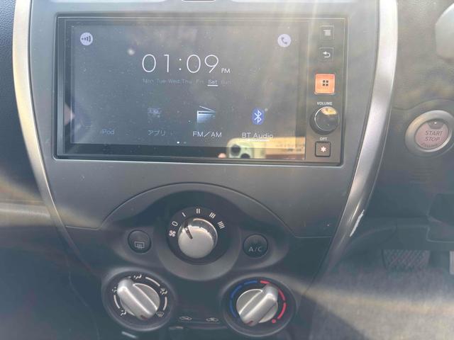 マーチ Ｘ　ＦＯＵＲ　Ｖセレクション　４ＷＤ　バックカメラ　アルミホイール　スマートキー　電動格納ミラー　ＣＶＴ　盗難防止システム　衝突安全ボディ　ＡＢＳ　Ｂｌｕｅｔｏｏｔｈ　エアコン　パワーステアリング　パワーウィンドウ（11枚目）