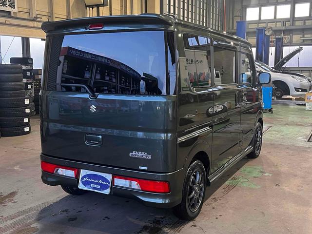 エブリイワゴン 　４ＷＤ　ドライブレコーダー　ＥＴＣ　バックカメラ　両側電動スライドドア　ＴＶ　クリアランスソナー　レーンアシスト　衝突被害軽減システム　オートライト　スマートキー　アイドリングストップ　電動格納ミラー（15枚目）