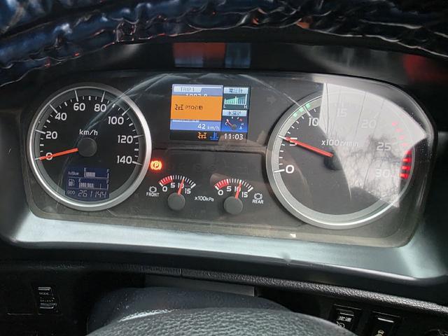 プロフィア ベースグレード　ダンプ　最大積載量８５００ｋｇ　７速マニュアル　寝台スペース付き　後輪ダブル　エアコン　運転席エアバッグ　ＡＩＲＬＯＯＰ（78枚目）