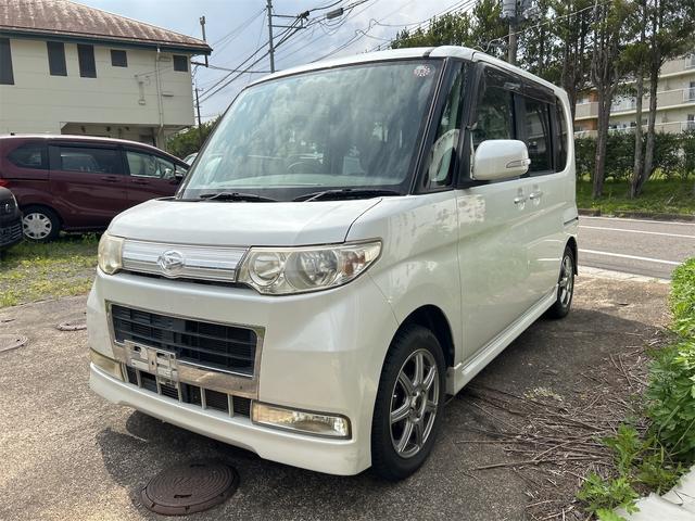 タント カスタムＸリミテッド　ＥＴＣ　電動スライドドア　ＨＩＤ　スマートキー　電動格納ミラー　ベンチシート　ＣＶＴ　盗難防止システム　ＡＢＳ　ＣＤ　アルミホイール　衝突安全ボディ　エアコン　パワーステアリング　パワーウィンドウ（12枚目）