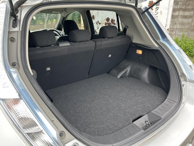 リーフ Ｘ　バックカメラ　ナビ　オートクルーズコントロール　スマートキー　電動格納ミラー　シートヒーター　ＣＶＴ　盗難防止システム　衝突安全ボディ　ＡＢＳ　ＥＳＣ　ＣＤ　ミュージックプレイヤー接続可　エアコン（19枚目）