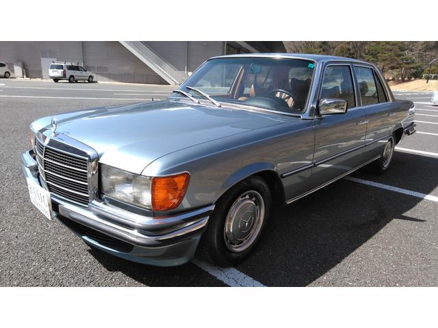 Ｓクラス 　Ｗバンパー、２８０Ｓ、型式：１１６０２０２８０Ｓ、２８００ｃｃ、ＤＯＨＣツインキャブ車、ＭＢＴＸシート、オリジナル内装、ＡＭＧフロントスポイラー、コラムオートマ、純正ホイールキャップ（7枚目）