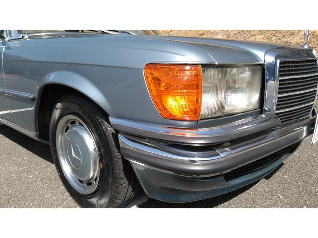 Ｓクラス 　Ｗバンパー、２８０Ｓ、型式：１１６０２０２８０Ｓ、２８００ｃｃ、ＤＯＨＣツインキャブ車、ＭＢＴＸシート、オリジナル内装、ＡＭＧフロントスポイラー、コラムオートマ、純正ホイールキャップ（24枚目）