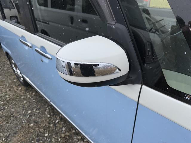 ムーヴキャンバス Ｘリミテッドメイクアップ　ＳＡＩＩ　ＥＴＣ　バックカメラ　両側電動スライドドア　ＴＶ　クリアランスソナー　衝突被害軽減システム　スマートキー　アイドリングストップ　電動格納ミラー　ベンチシート　ＣＶＴ　盗難防止システム　ＡＢＳ　ＥＳＣ（29枚目）