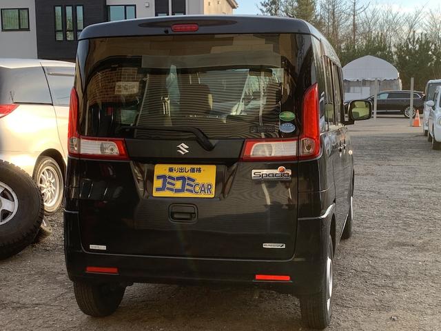 スペーシア Ｇ　セットオプション４ＷＤスマホ連動ナビ装着車　車検令和８年９月　バックカメラ　ハンドルオーディオスイッチ（3枚目）