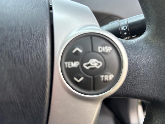 プリウス Ｓ　モデリスタエアロ　カローラツーリング純正１７インチホイール　ＥＴＣ　バックカメラ　ナビ　ＴＶ　オートライト　ＨＩＤ　ＣＶＴ　スマートキー　電動格納ミラー　盗難防止システム　Ｂｌｕｅｔｏｏｔｈ（25枚目）