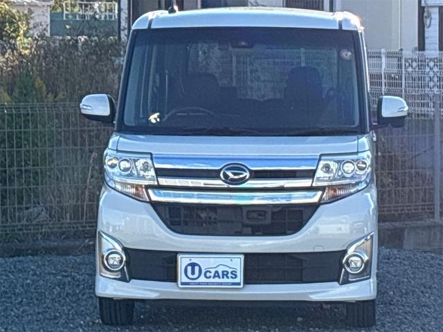 タント カスタムＲＳ　トップエディションＳＡＩＩ　ドライブレコーダー　ＥＴＣ　バックカメラ　両側電動スライドドア　ナビ　ＴＶ　衝突被害軽減システム　オートライト　ＬＥＤヘッドランプ　スマートキー　アイドリングストップ　電動格納ミラー　ベンチシート（12枚目）