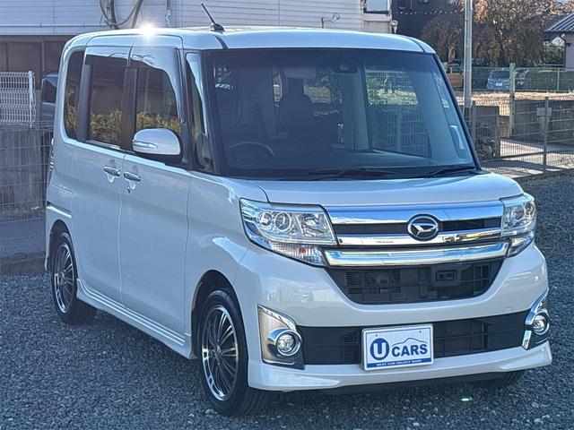 タント カスタムＲＳ　トップエディションＳＡＩＩ　ドライブレコーダー　ＥＴＣ　バックカメラ　両側電動スライドドア　ナビ　ＴＶ　衝突被害軽減システム　オートライト　ＬＥＤヘッドランプ　スマートキー　アイドリングストップ　電動格納ミラー　ベンチシート（13枚目）