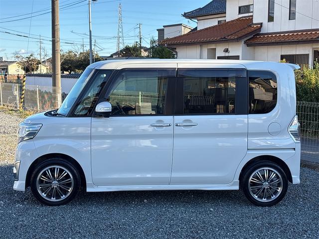 タント カスタムＲＳ　トップエディションＳＡＩＩ　ドライブレコーダー　ＥＴＣ　バックカメラ　両側電動スライドドア　ナビ　ＴＶ　衝突被害軽減システム　オートライト　ＬＥＤヘッドランプ　スマートキー　アイドリングストップ　電動格納ミラー　ベンチシート（15枚目）