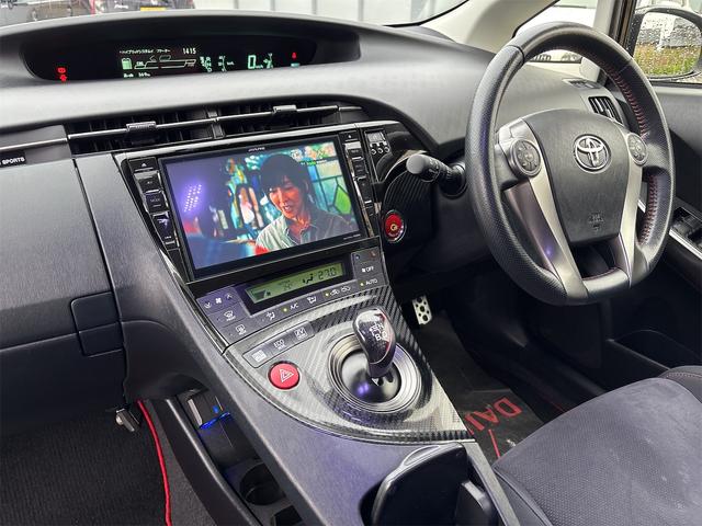プリウス Ｓツーリングセレクション・Ｇ’ｓ　ＥＴＣ　バックカメラ　ＴＶ　アルミホイール　オートライト　ＣＶＴ　スマートキー　電動格納ミラー　エアコン　パワーステアリング　パワーウィンドウ（58枚目）