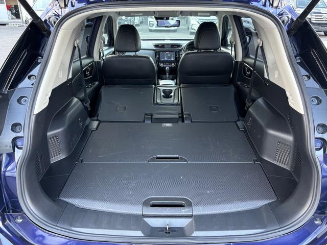 ラゲッジルームフルフラット時