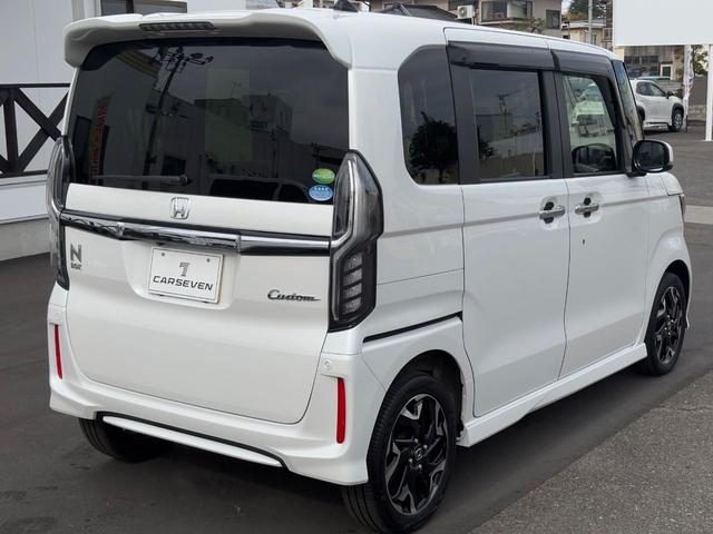 Ｎ－ＢＯＸカスタム Ｇ・Ｌターボホンダセンシング　ナビゲーション（Ｂｌｕｅｔｏｏｔｈ対応）　バックモニター　両側電動ドア　ＥＴＣ　前後ドラレコ　クルーズコントロール　純正アルミ　スマートキー　シートヒーター　　衝突被害軽減　レーンアシスト（7枚目）