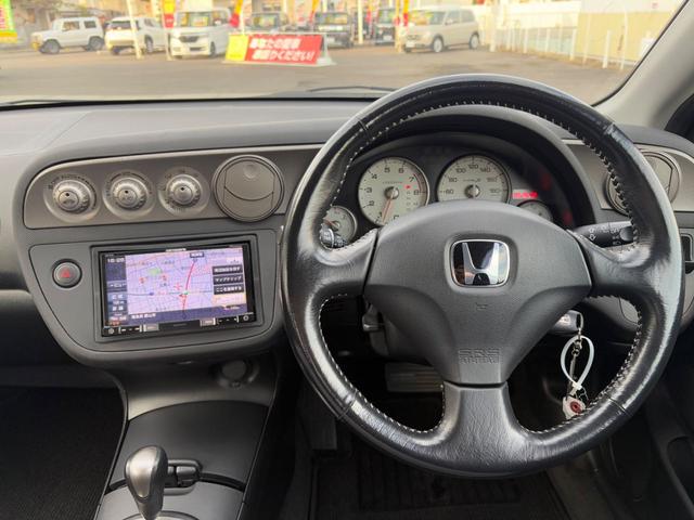 インテグラ タイプS K20A型iーVTEC DC5最終型 カロッツェリアナビ(Bluetooth対応) バックモニター ETC ドライブレコーダー TypeS純正アルミ A/T(マニュアルモード付) HID オートA/C(20枚目)