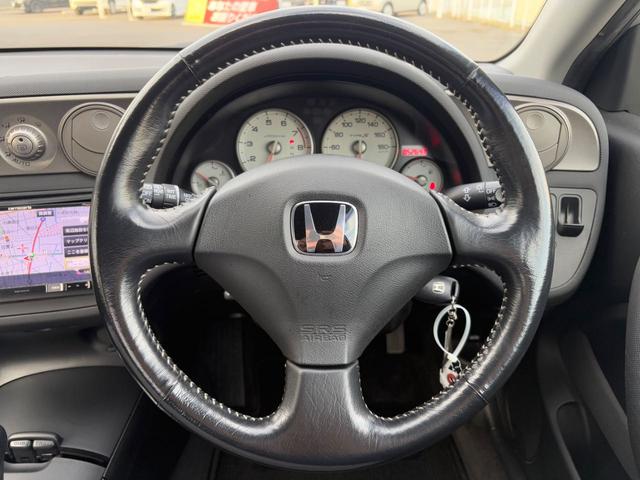 インテグラ タイプS K20A型iーVTEC DC5最終型 カロッツェリアナビ(Bluetooth対応) バックモニター ETC ドライブレコーダー TypeS純正アルミ A/T(マニュアルモード付) HID オートA/C(21枚目)