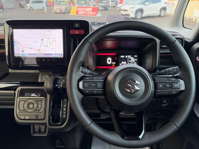 スペーシアカスタム ハイブリッドＸＳターボ　純正ナビゲーション（Ｂｌｕｅｔｏｏｔｈ対応）　全方位モニター　両側オートスライドドア　シートヒーター＆ハンドルヒーター　スズキセーフティーサポート　１５インチアルミ　ＬＥＤヘッドランプ＆ＬＥＤフォグ（19枚目）