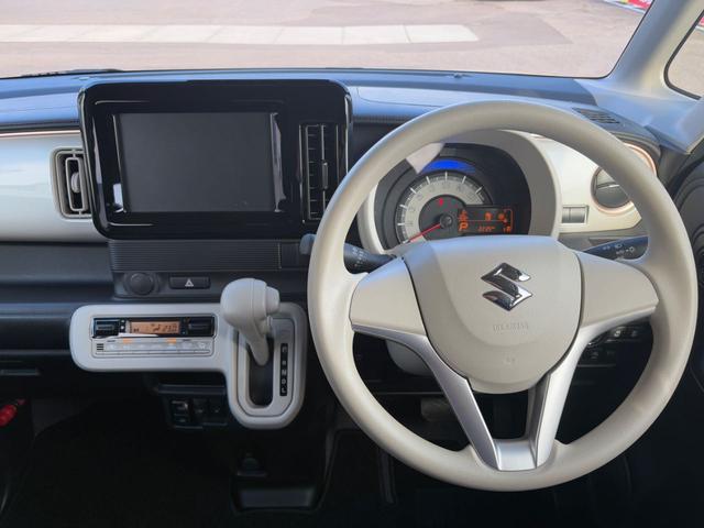 ワゴンＲスマイル ハイブリッドＳ　２トーンルーフパッケージ装着車　オーディオレス　ワンアクションパワースライドドア（両側）　前席シートヒーター　プッシュスタートエンジン　デュアルカメラブレーキサポート　誤発進抑制機能　ＳＲＳエアバック　キーレスプッシュスタート（19枚目）