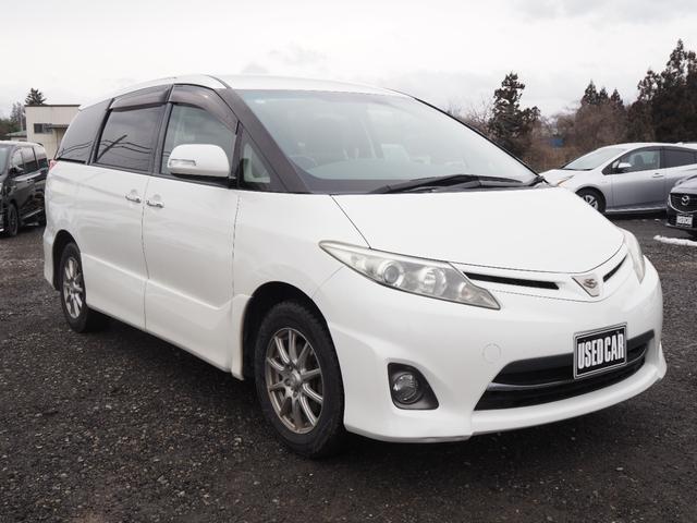 エスティマ ２．４アエラス　Ｇエディション　１年保証　車検令和８年１１月　４ＷＤ　ナビ　バックカメラ　テレビ　プッシュスタート　両側パワスラ（2枚目）