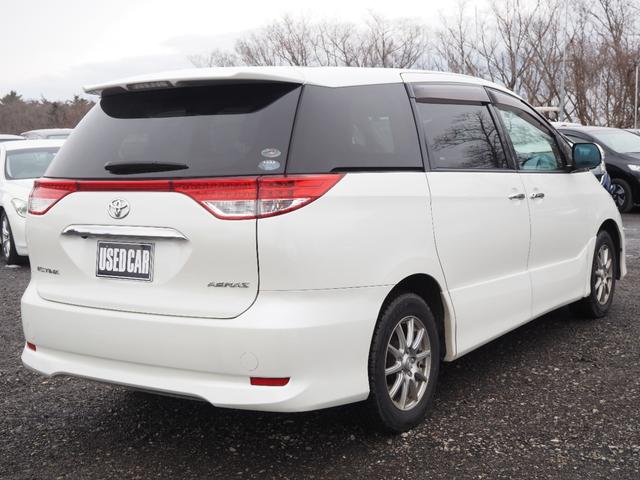 エスティマ ２．４アエラス　Ｇエディション　１年保証　車検令和８年１１月　４ＷＤ　ナビ　バックカメラ　テレビ　プッシュスタート　両側パワスラ（4枚目）