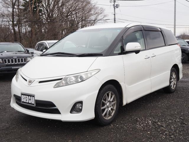 エスティマ ２．４アエラス　Ｇエディション　１年保証　車検令和８年１１月　４ＷＤ　ナビ　バックカメラ　テレビ　プッシュスタート　両側パワスラ（8枚目）