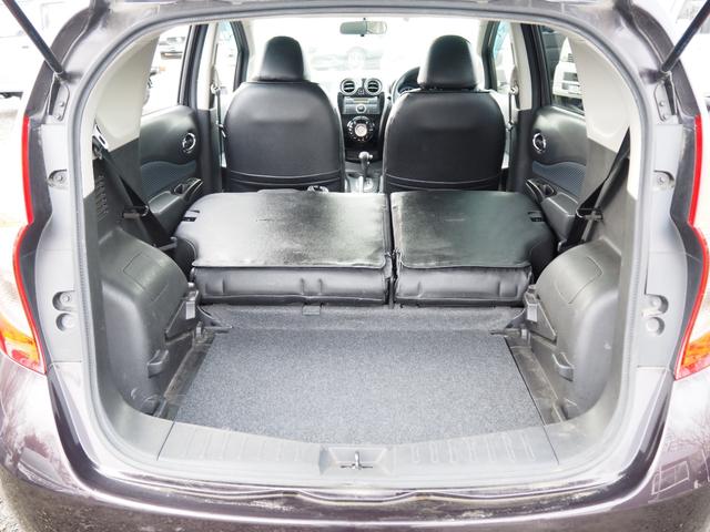 ノート Ｘ　ＦＯＵＲ　１年保証　車検令和９年３月　４ＷＤ　純正オーディオ　オートマ　オートエアコン　プッシュスタート（25枚目）