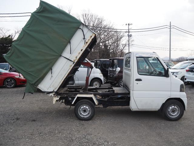 ミニキャブトラック 　ダンプ　幌付き　車検令和７年９月　５ＭＴ　エアコン（4枚目）