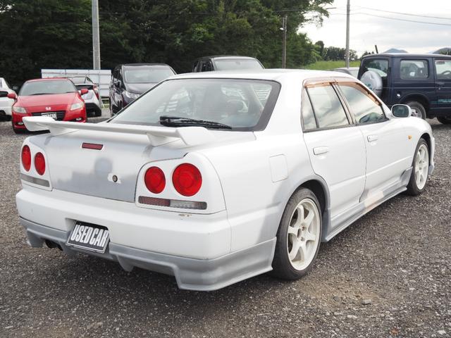 スカイライン ＧＴ　車検Ｒ９年９月　オートマ　ＥＴＣ　フルエアロ　１７インチＡＷ（5枚目）