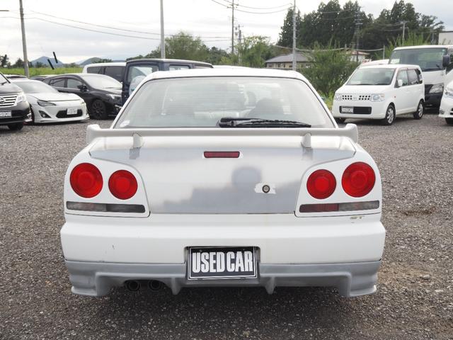 スカイライン ＧＴ　車検Ｒ９年９月　オートマ　ＥＴＣ　フルエアロ　１７インチＡＷ（6枚目）