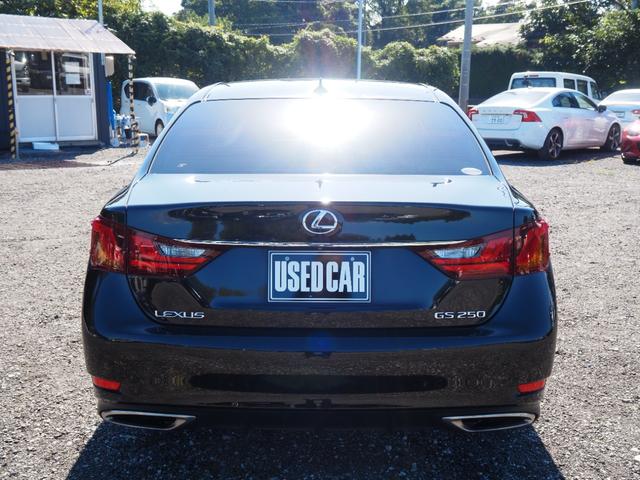 ＧＳ ＧＳ２５０　Ｉパッケージ　車検Ｒ９年９月　ナビ　ＴＶ　バックカメラ　ＥＴＣ　クルコン　前席パワーシート　シートヒーター　シートエアコン（6枚目）