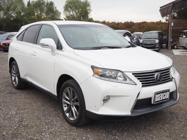 RX RX450h バージョンL 車検R9年6月 ナビ TV サイドカメラ バックカメラ パワーシート シートヒーター シートクーラー ステアリングヒーター ETC クルコン(3枚目)