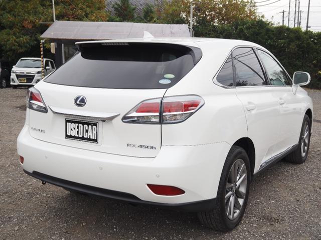 RX RX450h バージョンL 車検R9年6月 ナビ TV サイドカメラ バックカメラ パワーシート シートヒーター シートクーラー ステアリングヒーター ETC クルコン(5枚目)