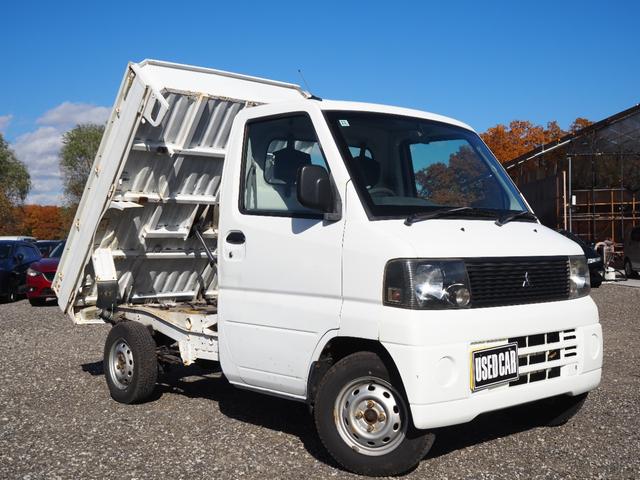 ミニキャブトラック ダンプ　車検Ｒ９年１１月　４ＷＤ　５ＭＴ（3枚目）