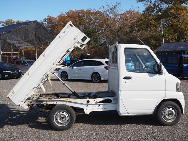 ミニキャブトラック ダンプ　車検Ｒ９年１１月　４ＷＤ　５ＭＴ（4枚目）